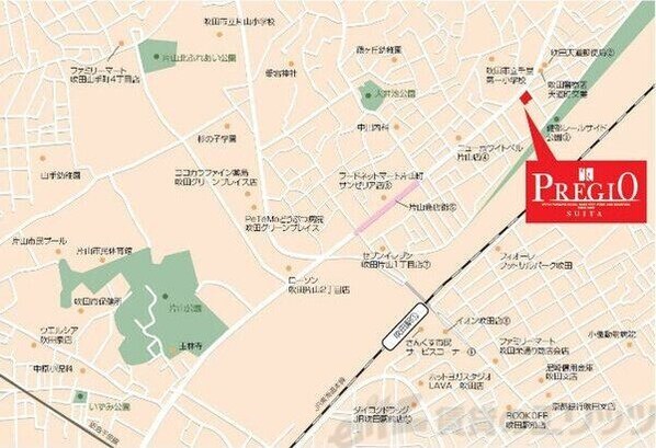 プレジオ吹田の物件内観写真